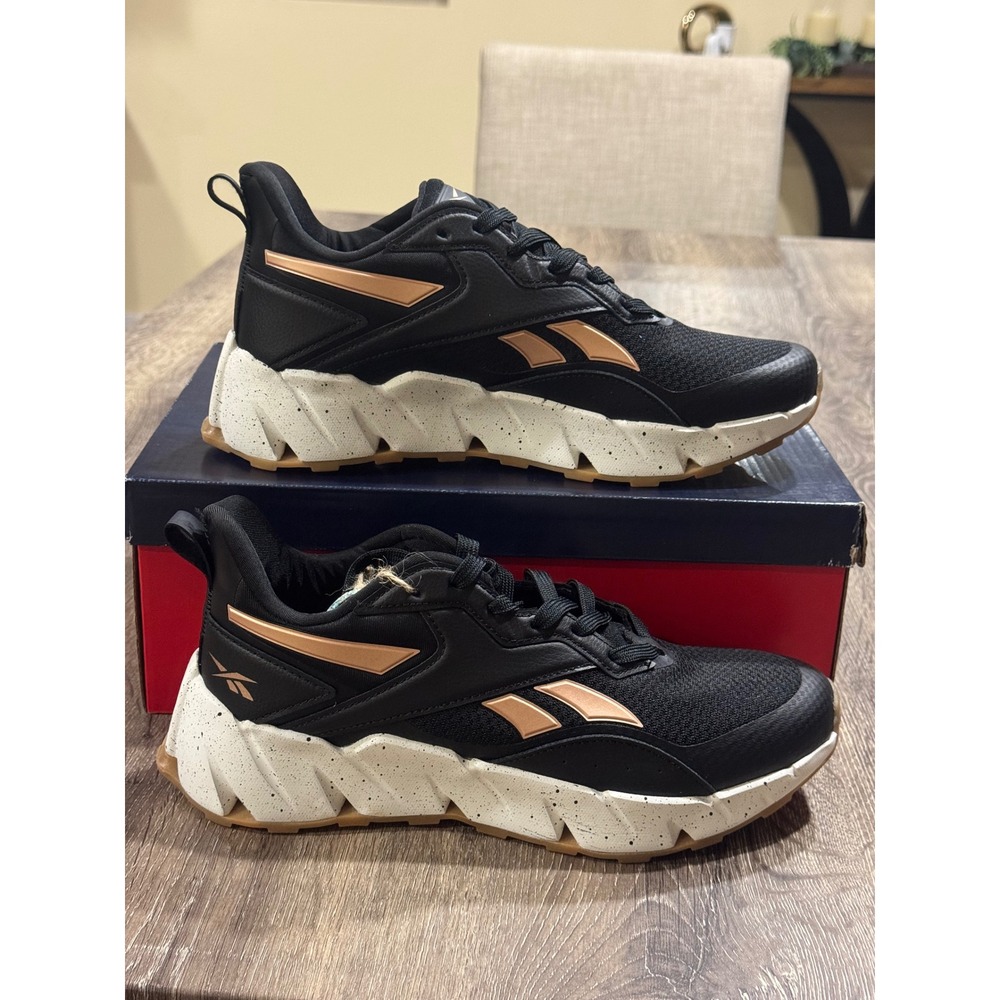 Reebok Vizome Women's Shoes Black Light Pink Rose Gold AR30247W-BQ Size 10M